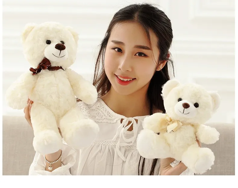 Wholesale Custom Plush Teddy Bear Stuffed Animal Toy Cute Soft Mini Small Kawaii Stuffed Fluffy Plush Teddy Bear for Kids