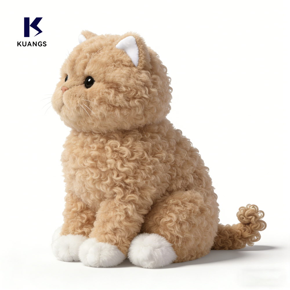 2026 Hot-selling Custom Wholesale Cute Soft cat Plush Animal Plush Toy for Kids Play and Sleep