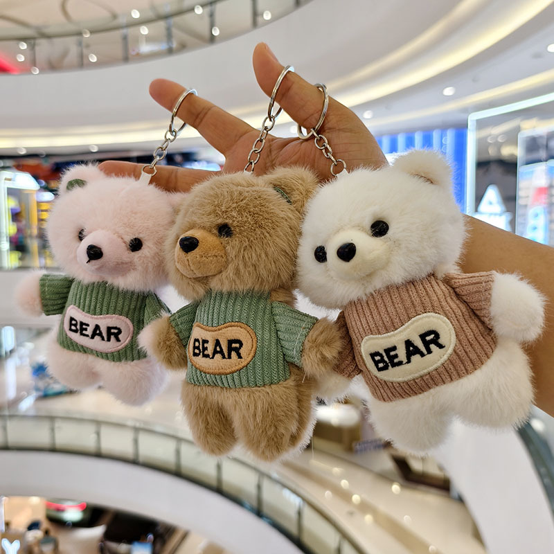 Sweatshirt Plush Bear Details 1