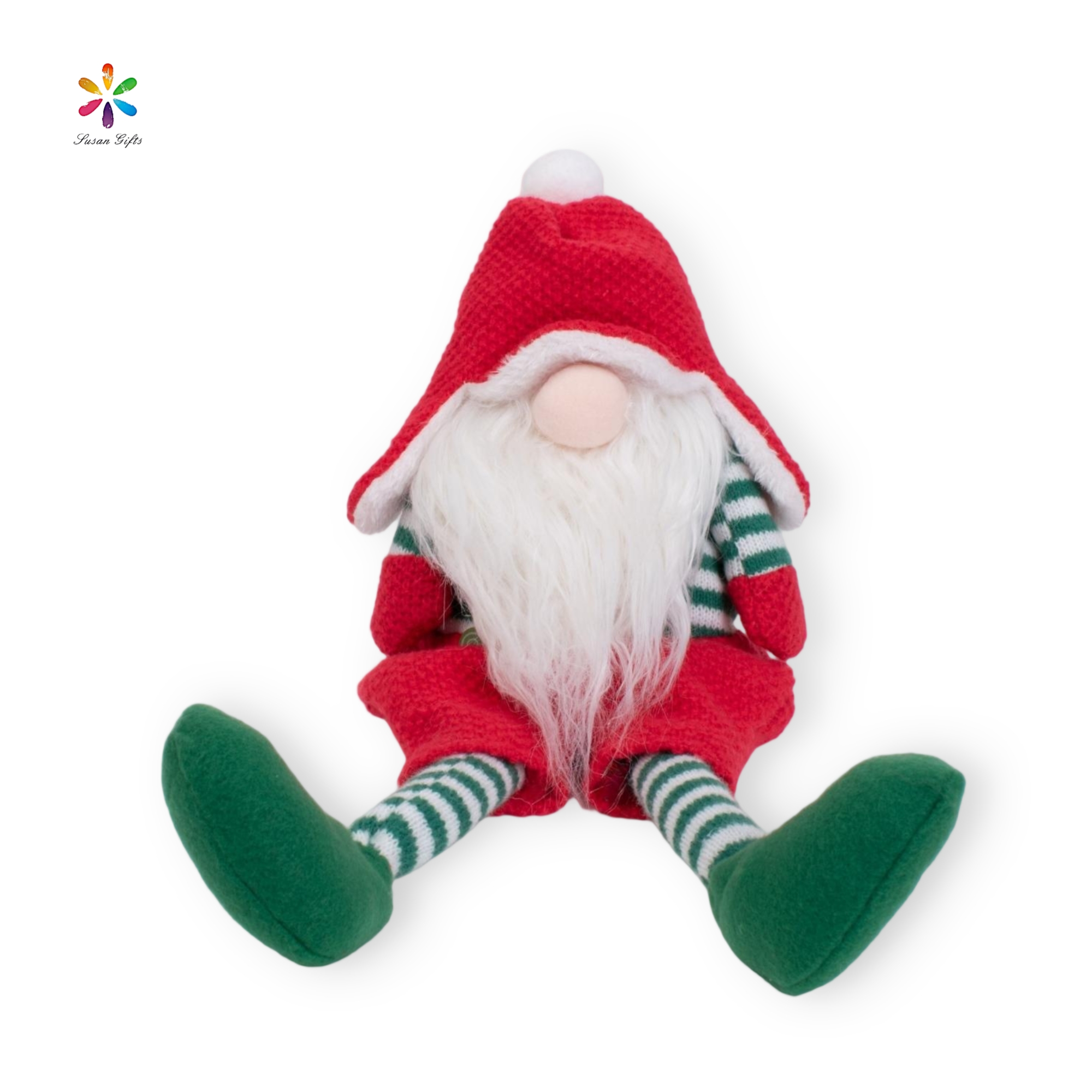 Susangifts Factory Gnome Cute Plush Toy Christmas Home Decor Sitting Polyester Doll Gifts Decoration