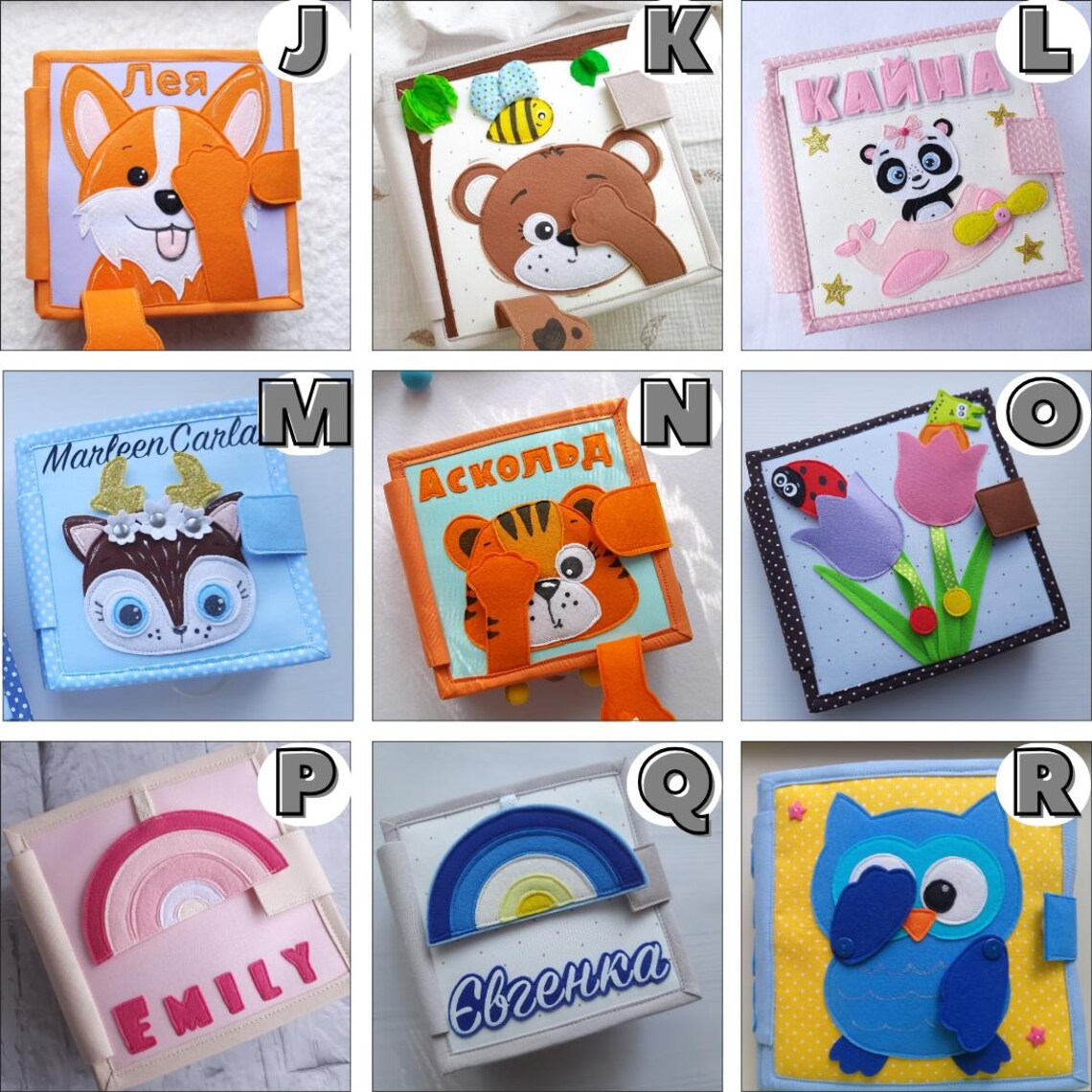 Best Selling Funny DIY Montessori Felt Busy Book Educational Toys for Toddler's Early Learning