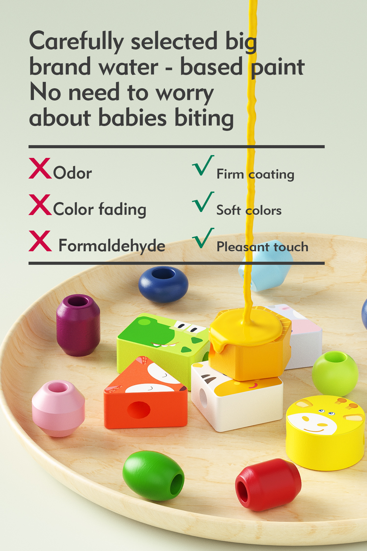 Wooden Montessori Educational Toys