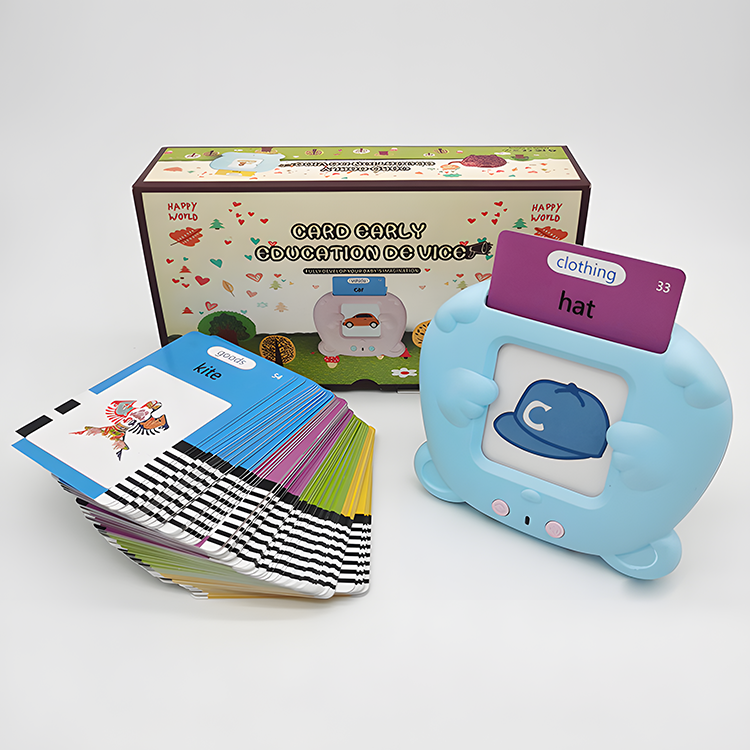 Wholesale Talking Flash Cards Reader Learning Toys Kids Pocket Vocabulary Audible Talking Flashcards for Children English
