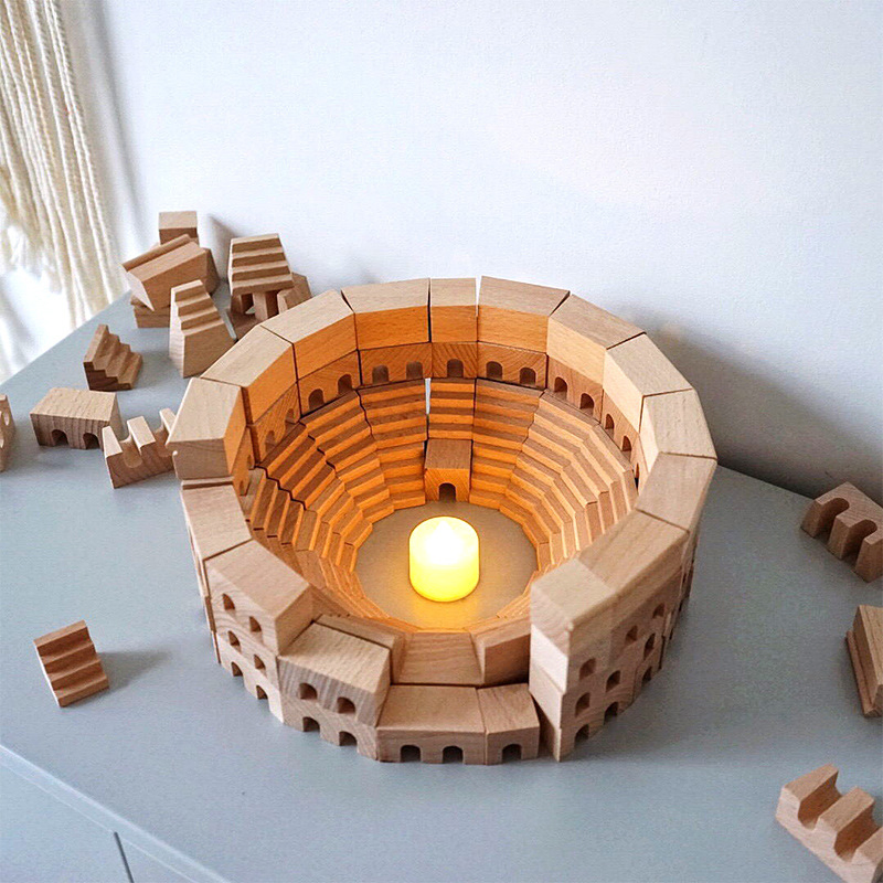 EMA Wooden Montessori Sensory Tabletop Toys Early Educational Toys for Toddlers