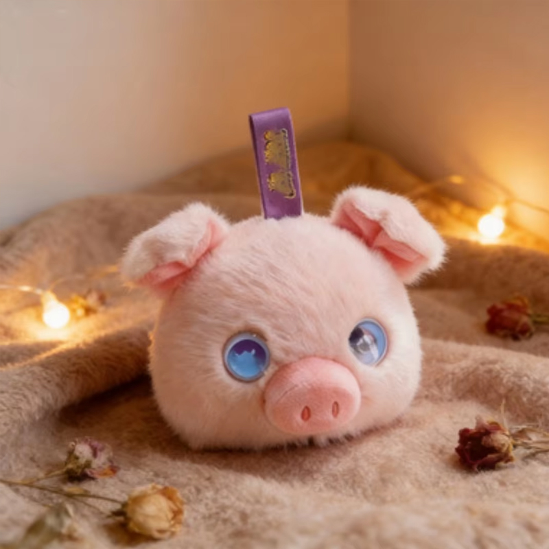 AI Smart Plush Toy Expressive Eyes Intelligent Dialogue 65 Languages Learning Creative Gift for Teens Adults Education Safety
