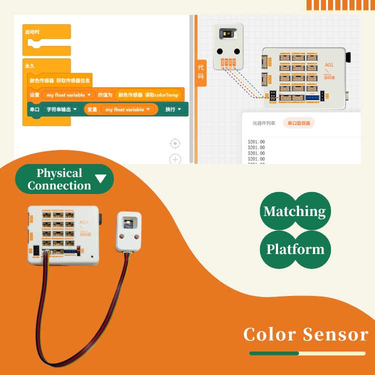 STEM AI Educational Toy Set ESP32-S3 Graphical Scratch Python Coding Building Blocks Sensor Kit for High School Students