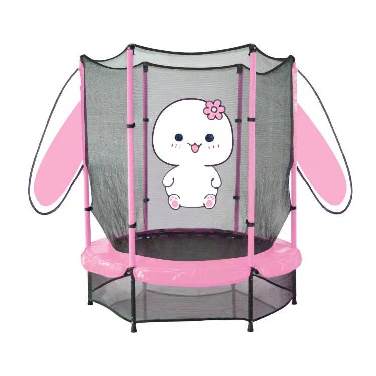 Sundow New Design Outdoor Baby Trampoline Game Interactive Toddler Trampoline with Safetynet