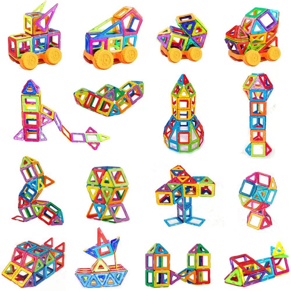 Magnetic Tiles Science Custom Gift Educational Building Block Toys for Kids