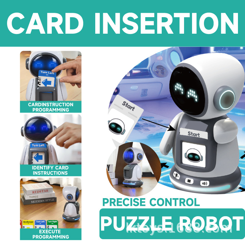 Remote Control Programming Robot Details 2