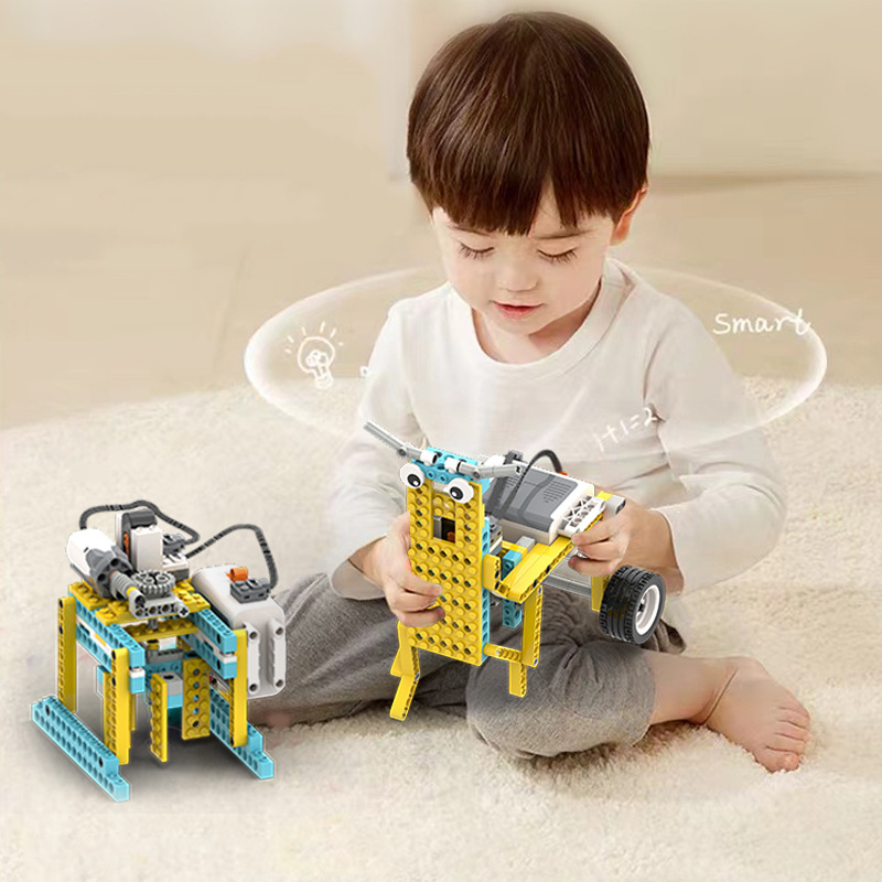 WeDo 2.0 STEM Robotics Kit Science Education Building Blocks Set Compatible With 45300 DIY Construction Toys For Kids Learning