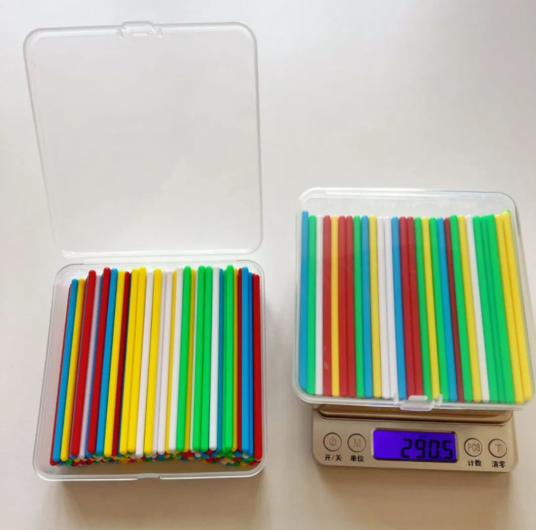 Kindergarten Learning Math Rods Toys, Educational Mathematics 5mm X 10cm Plastic Counting Sticks