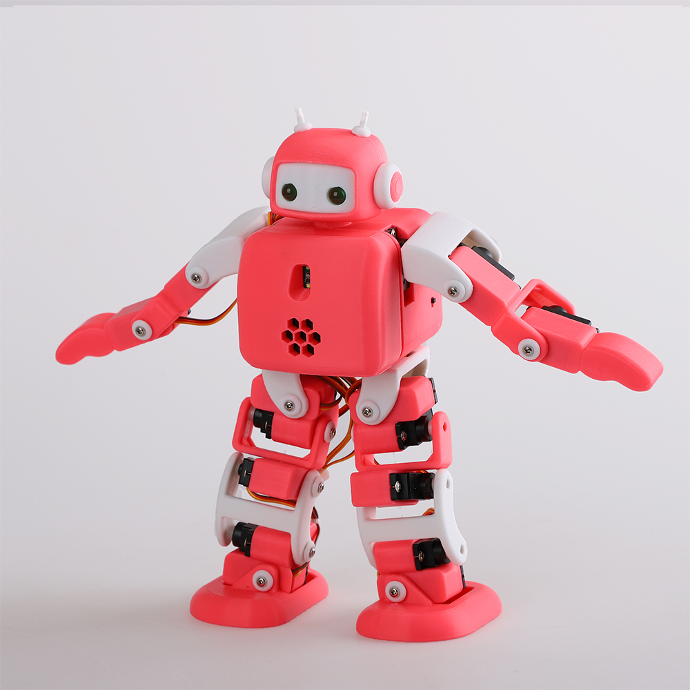 [RoboKamu] Educational Humanoid Robot for kids coding with voice control color sensor Smart Toy RoboKamu Kids