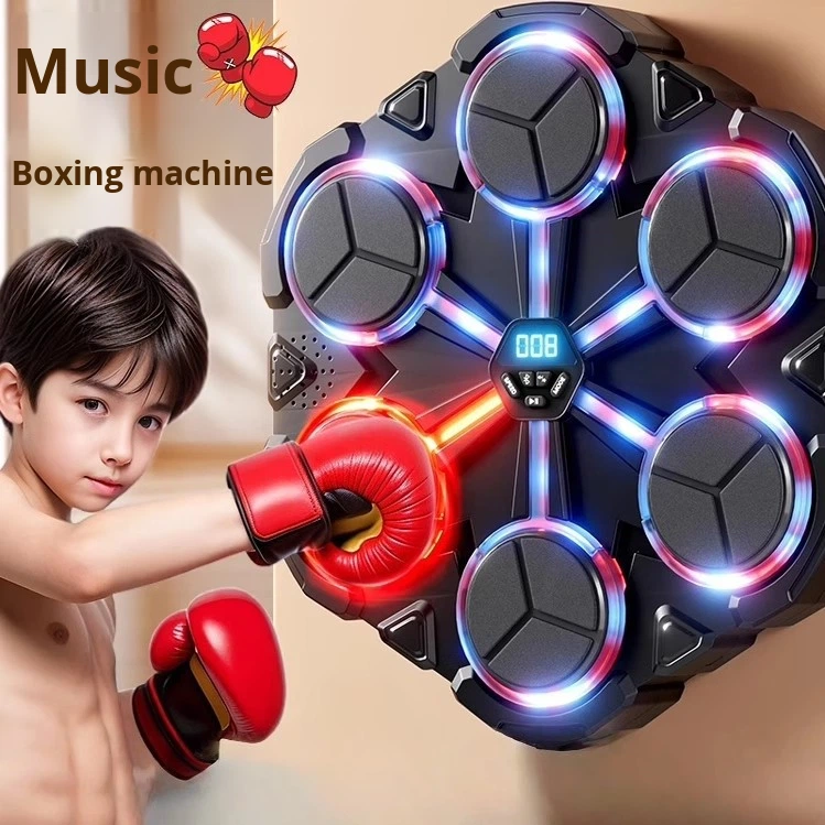 New Design Smart Music Boxing Training Toy New Electronic Music Target Wall Kick Boxing Toy For Adult And Child