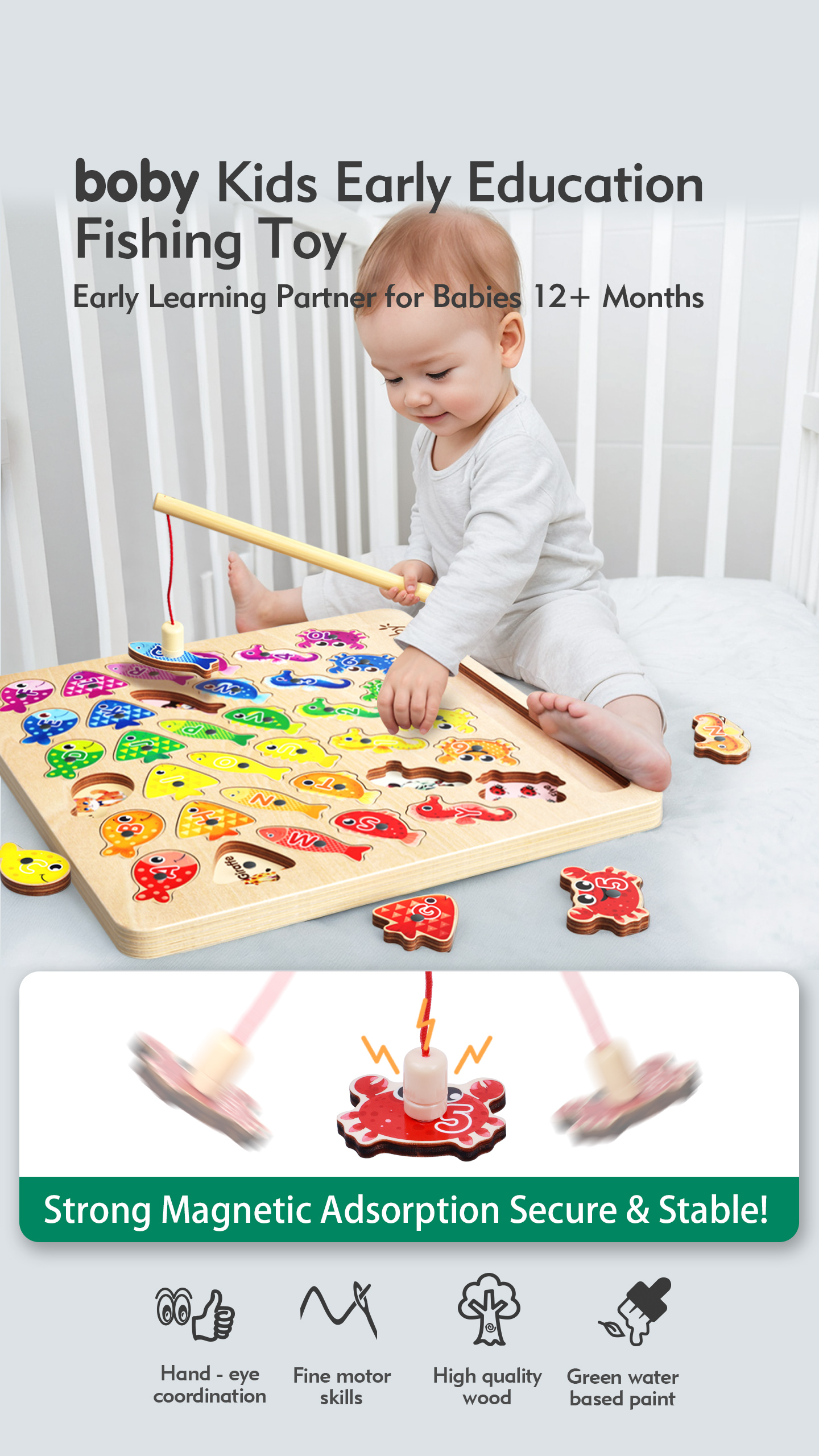 Wooden Montessori Educational Toys Detailed View 1