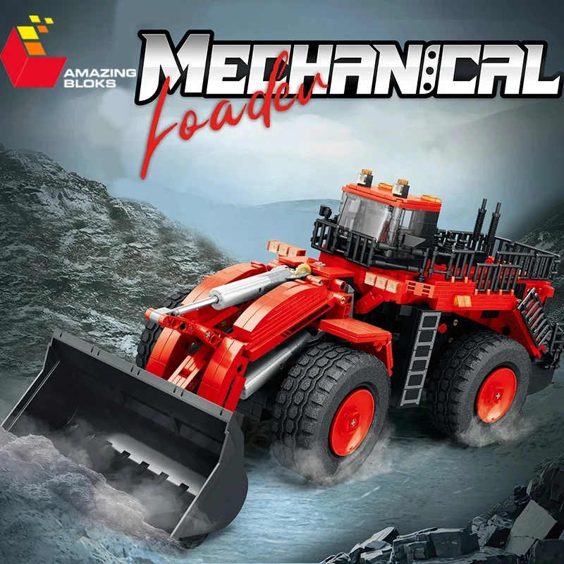 Reobrix 22010 D11 Bulldozer Remote Control Engineering Vehicle RC Car Model Bricks DIY Toys for Kids Gifts Building Blocks Sets