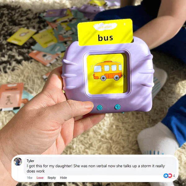Flash card machine 9
