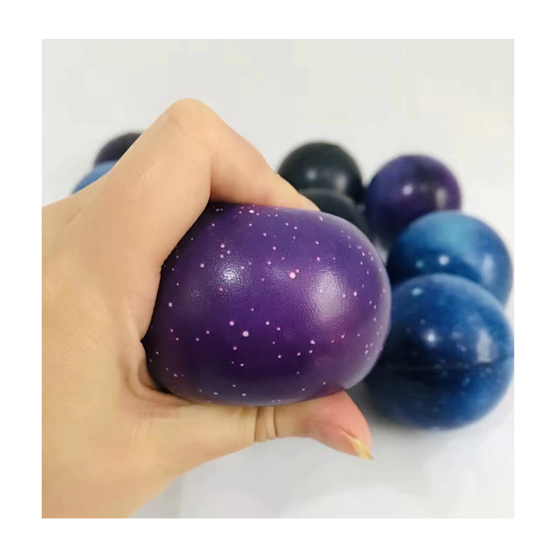 Solid Foam Eight Planets Solar System Pressure Reducing Ball Children's Science and Education Toy Sponge Starry Sky