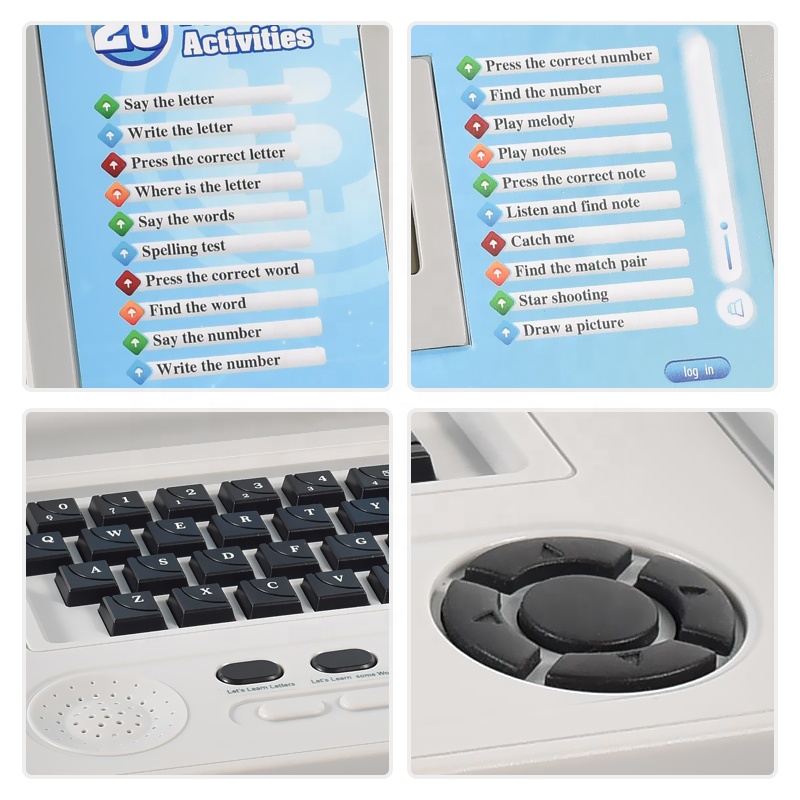Kids laptop toy details 3