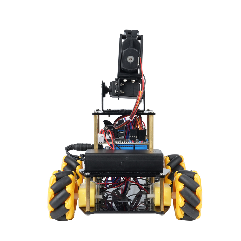 ACEBOTT Stem Water Polo Gun Robot Car Kit Set Adult Kids DIY Python Coding ESP32 4WD Custom Educational Robot Toys for Arduino