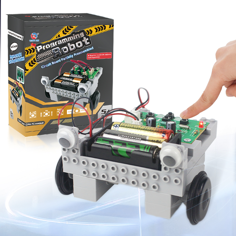 OEM Educational Science Kit Diy Coding Robotic Car Kit Stem Programming Toys for School