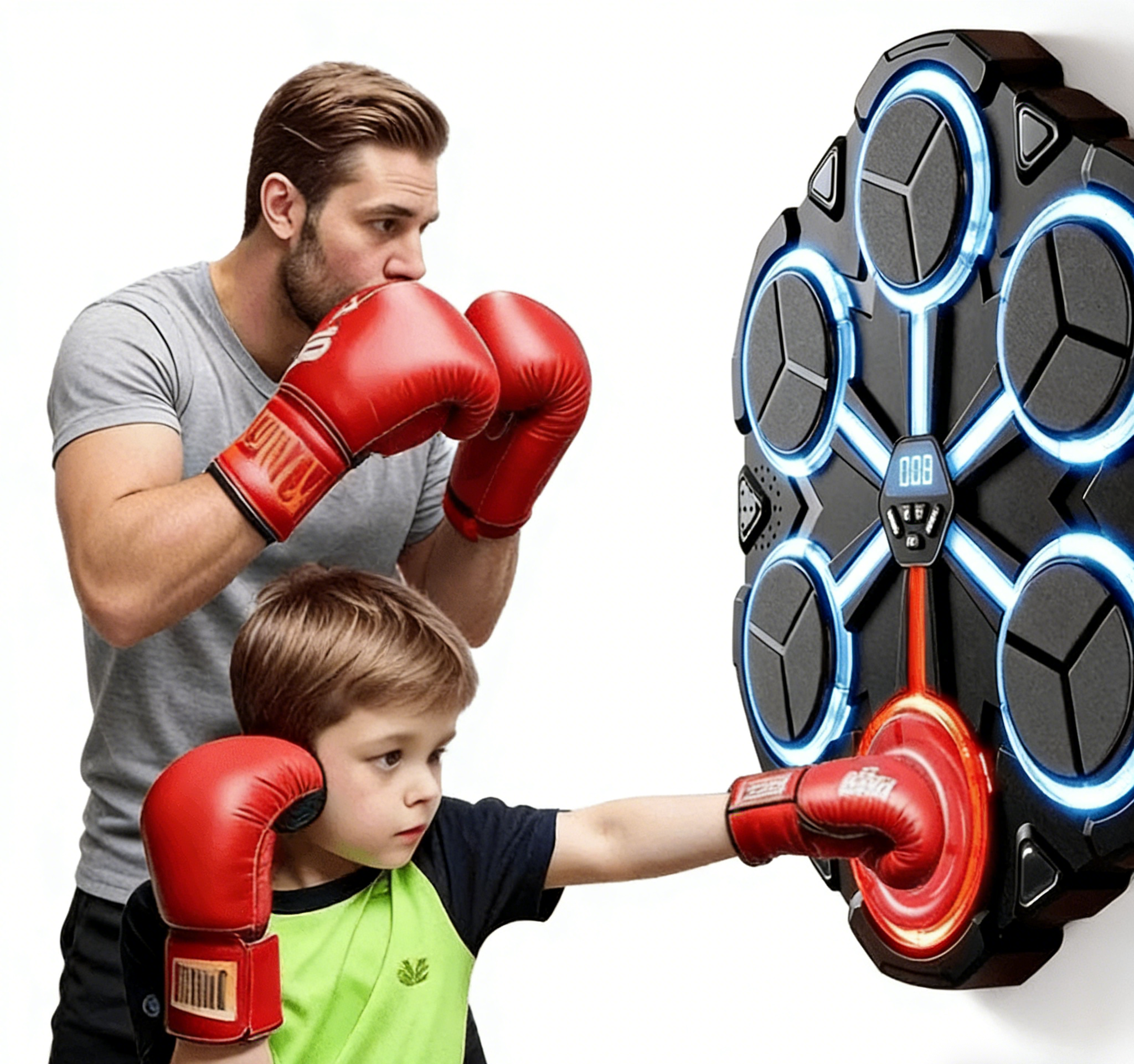 New Design Smart Music Boxing Training Toy New Electronic Music Target Wall Kick Boxing Toy For Adult And Child