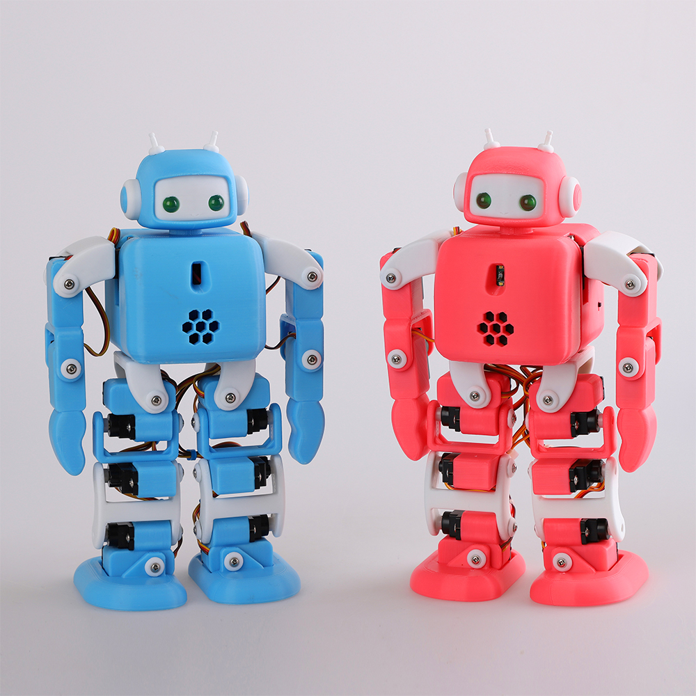 [RoboKamu] Educational Humanoid Robot for kids coding with voice control color sensor Smart Toy RoboKamu Kids