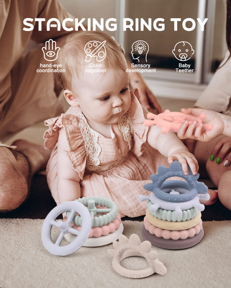 Silicone Stacking Toys Banner