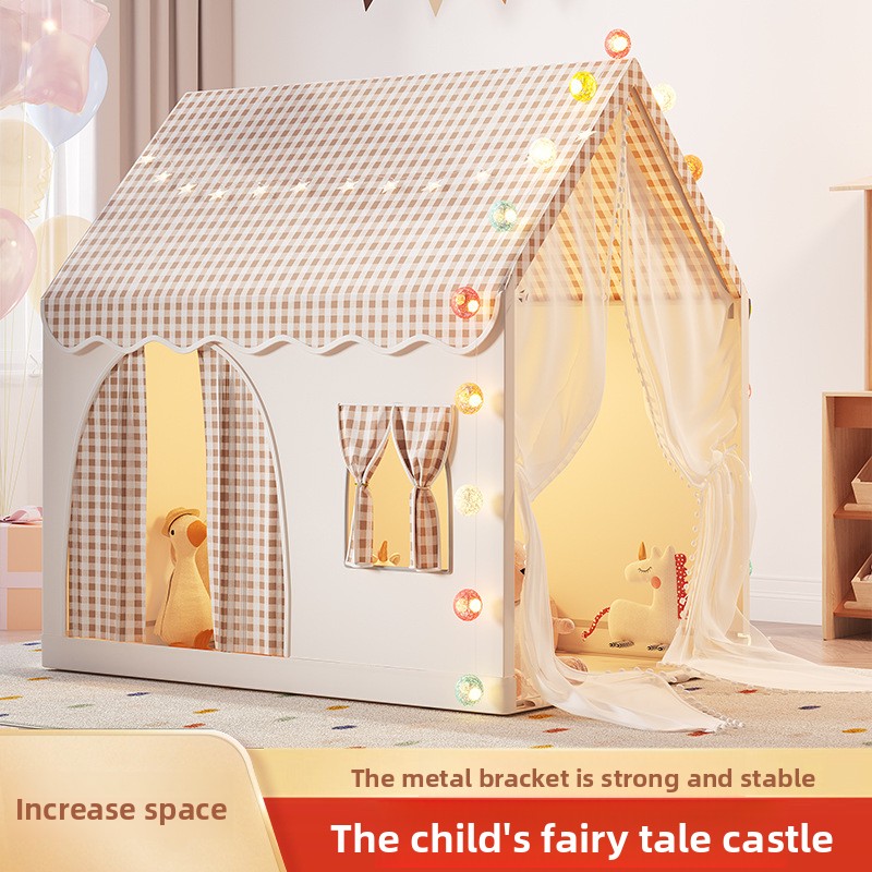 New Children's Fabric Tent Indoor Princess Castle Small House For Boys And Girls Baby Bed Playhouse