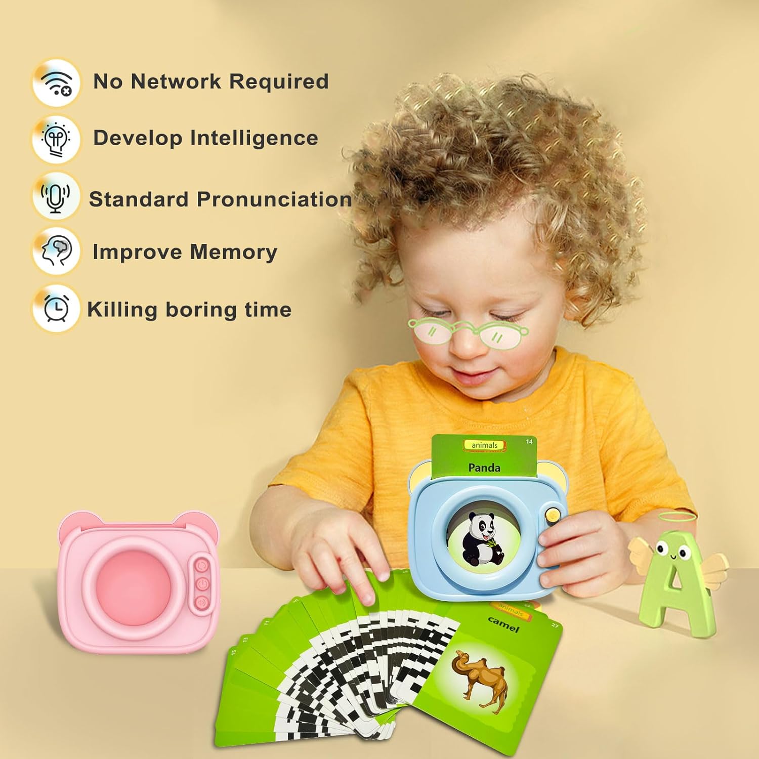 Early Learning Cognitive Flash Cards for Kids ABC English Arabic French Spanish Alphabet Talking Plastic Learning Toys EN71