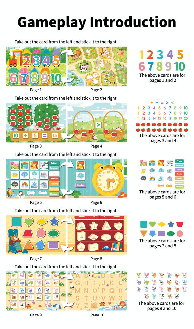 Toddler Busy Books Details