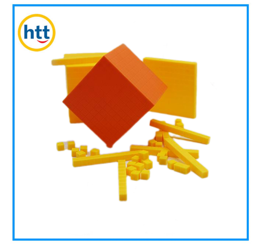 Mathematics Learning Toys Base Ten Blocks