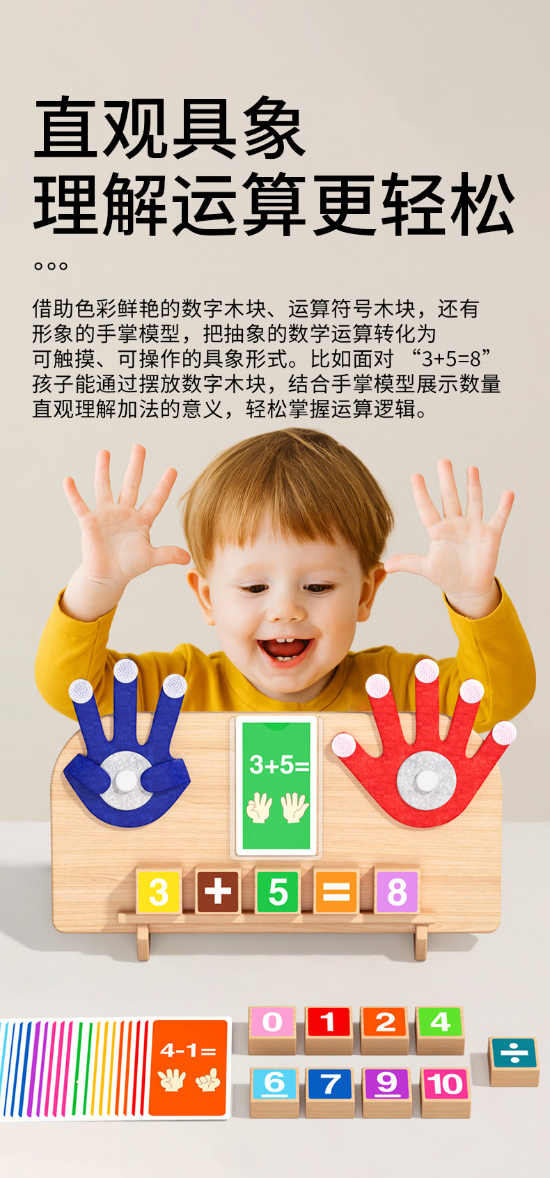 Finger Arithmetic Toy