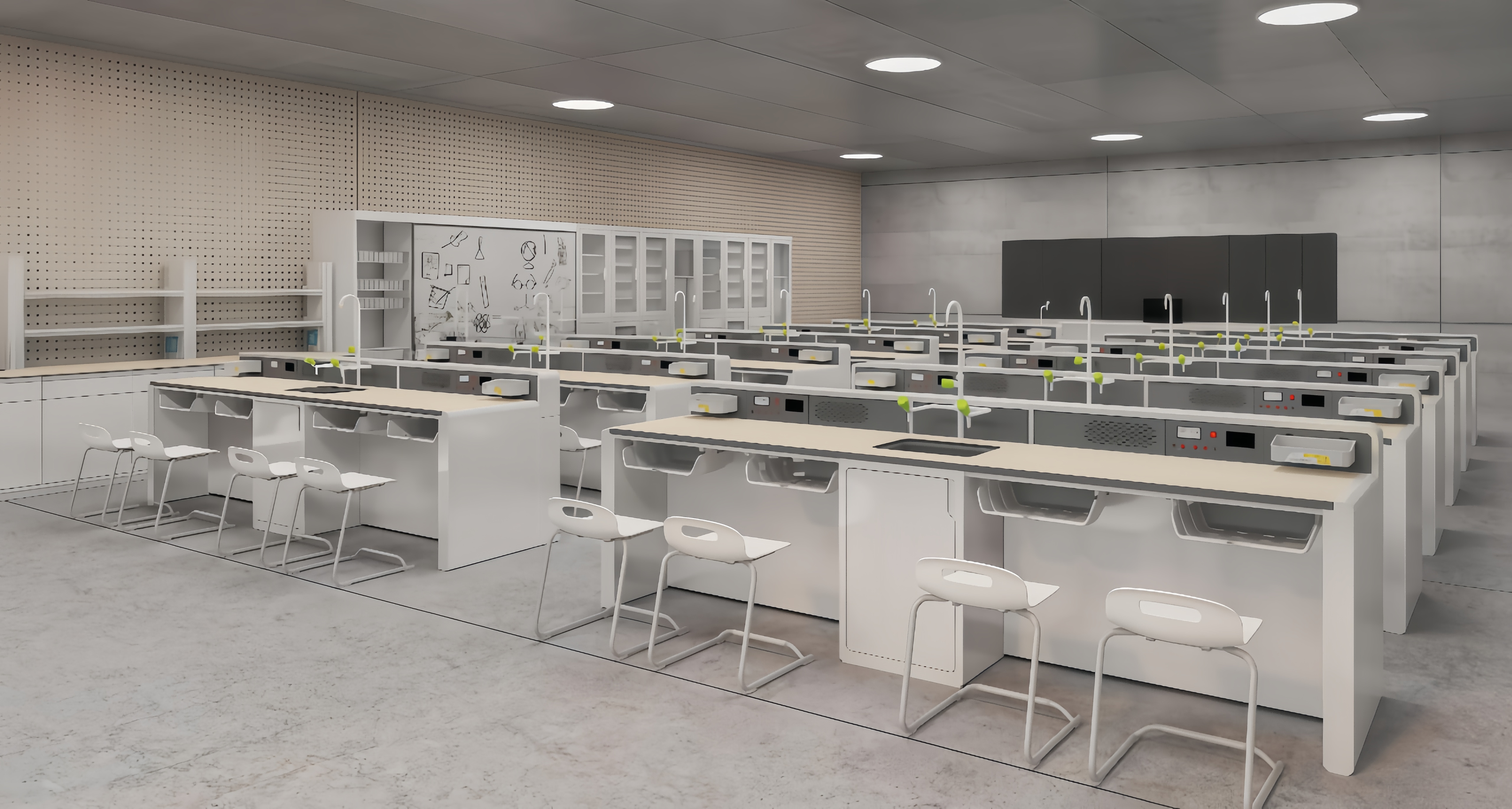 Lab Supplier Professional - Customized Lab Teaching Furniture For University Science Education