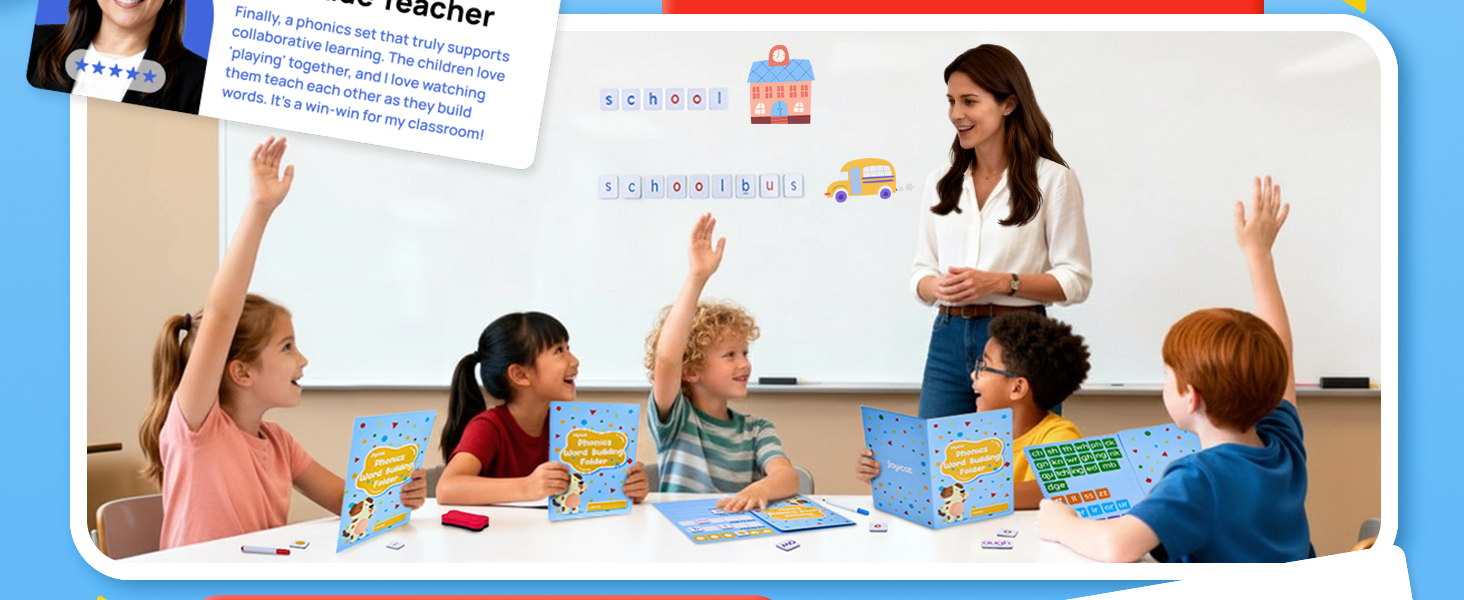 Magnetic Phonics Tiles Detail 7