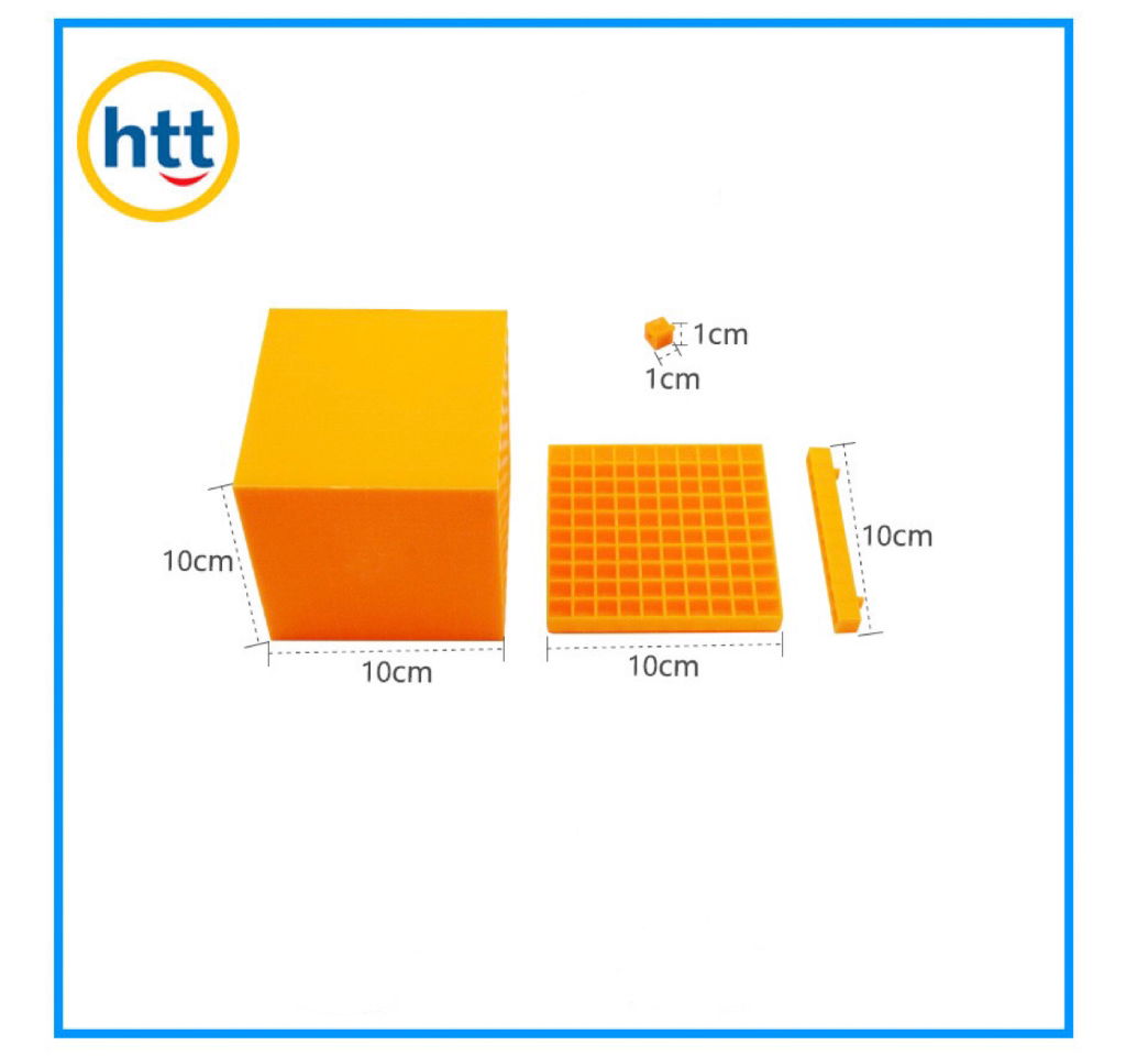 Mathematics Learning Toys Base Ten Blocks