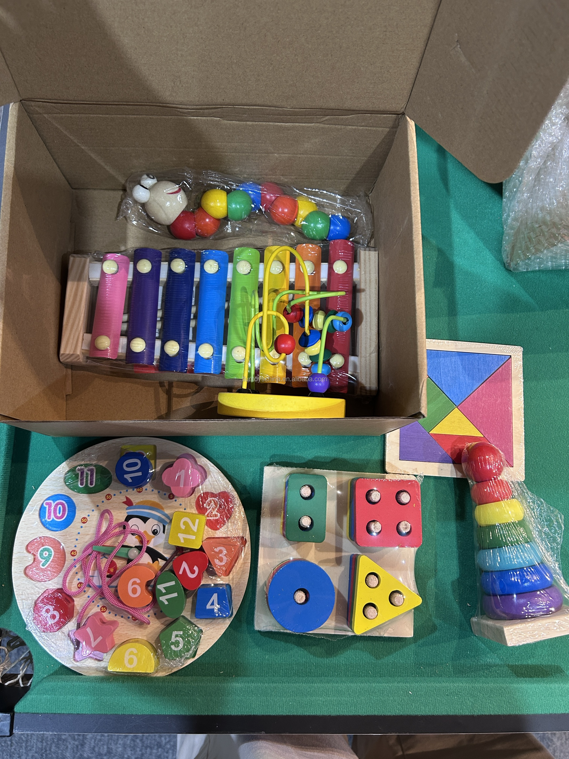 Montessori Baby Musical Toy Set Early Learning Toys Early Learning Sensory Toys for Toddlers Baby Boy Girl Gifts