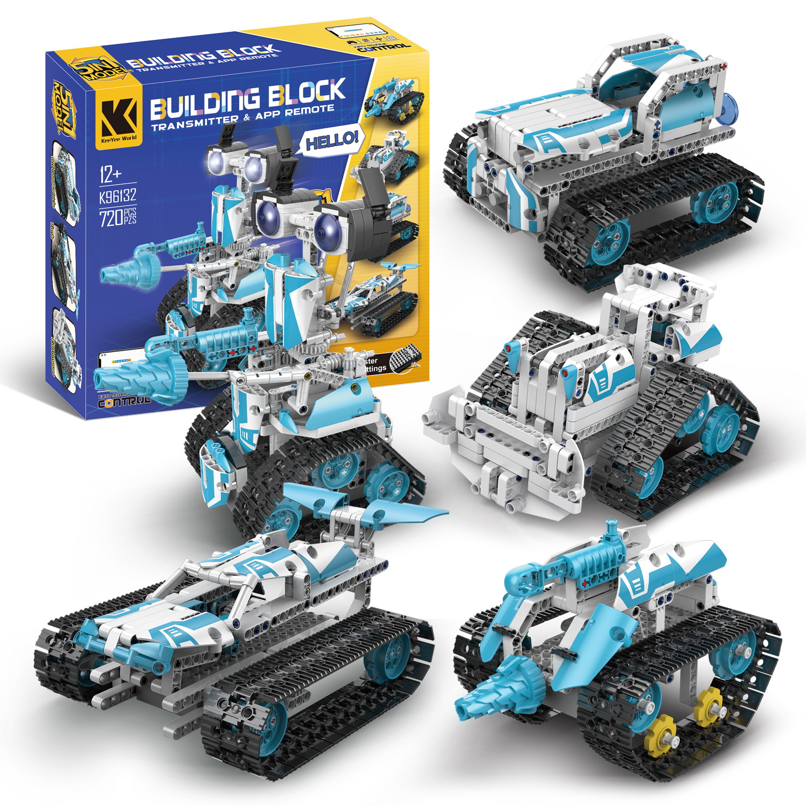 Wholesale Programmable STEM Robot Kit - Motorized Coding Toy with Universal Building System for Ages 8-14
