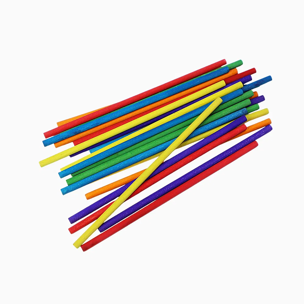 Children Montessori Mathematics Learning Calculation Toys Wooden Counting Colorful Stick for Kids