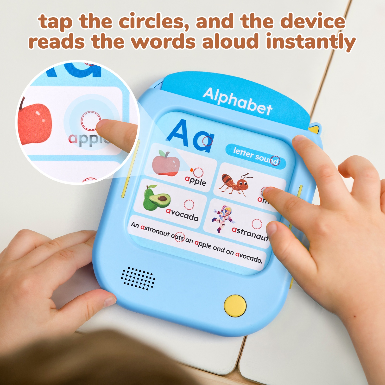 Joycat Sound Toys Flash Cards Machine Toddlers Educational Learning Enlightenment Interactive Toy for Kids Gifts