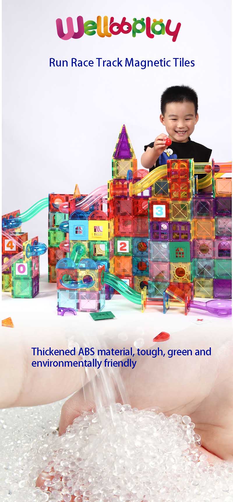 Magnetic Building Block Set