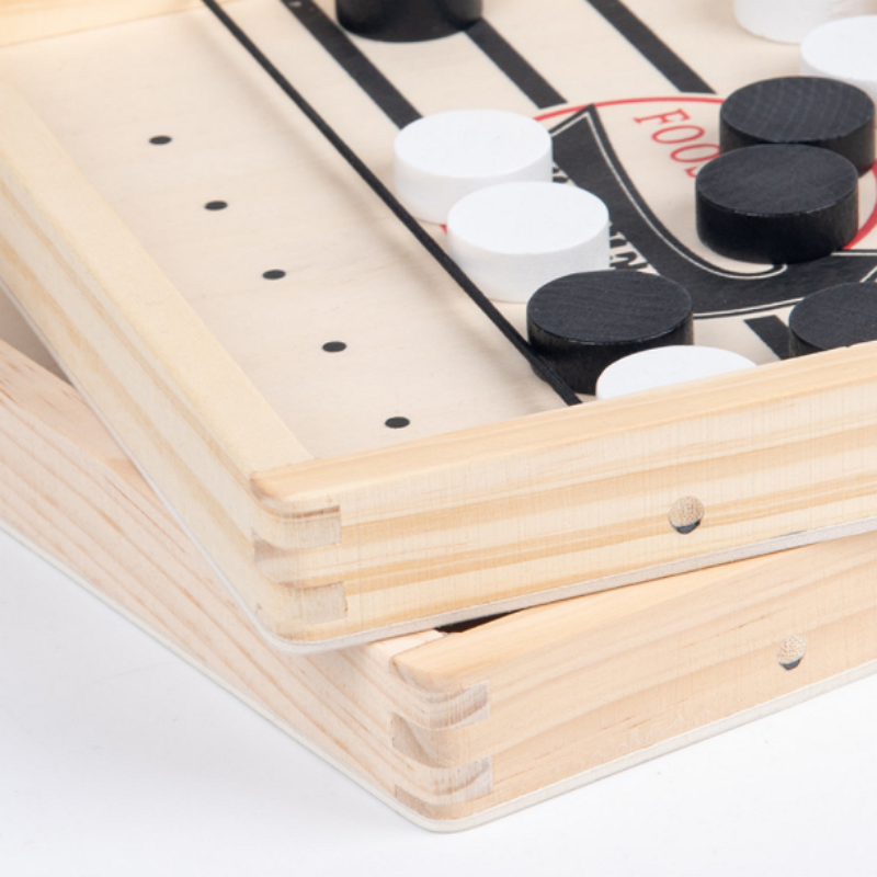 Indoor Game Series Interactive Collision Chess Wooden Table Game Bullet Double Catapult Chess