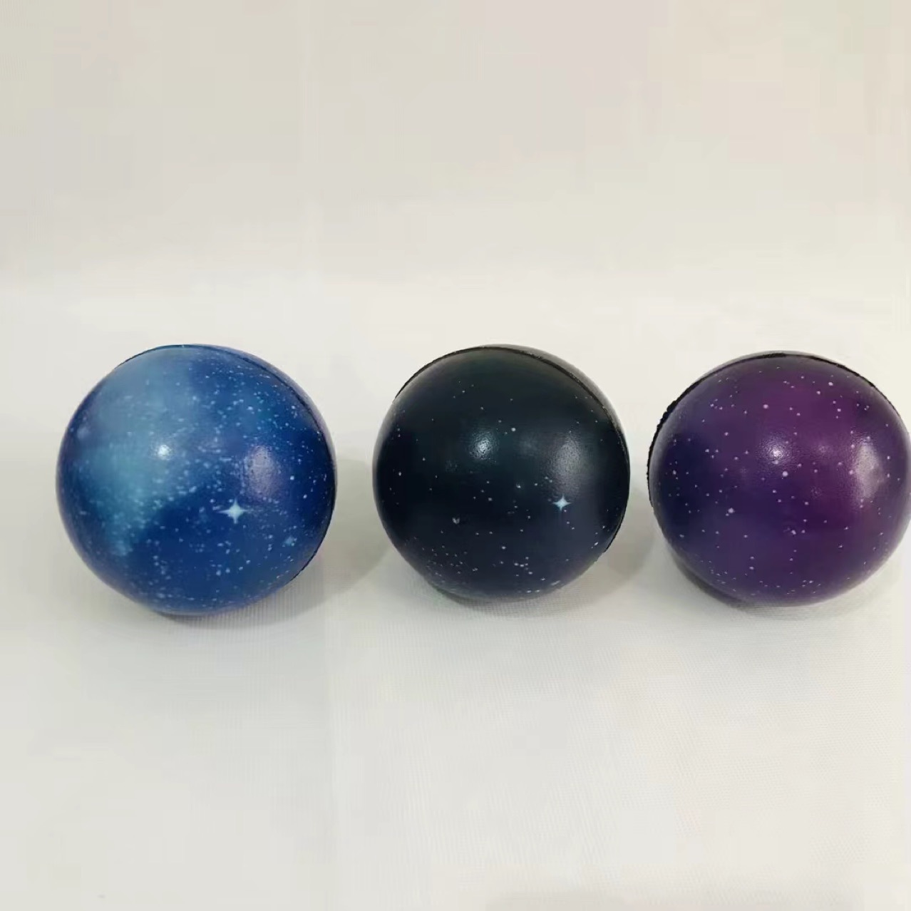 Solid Foam Eight Planets Solar System Pressure Reducing Ball Children's Science and Education Toy Sponge Starry Sky