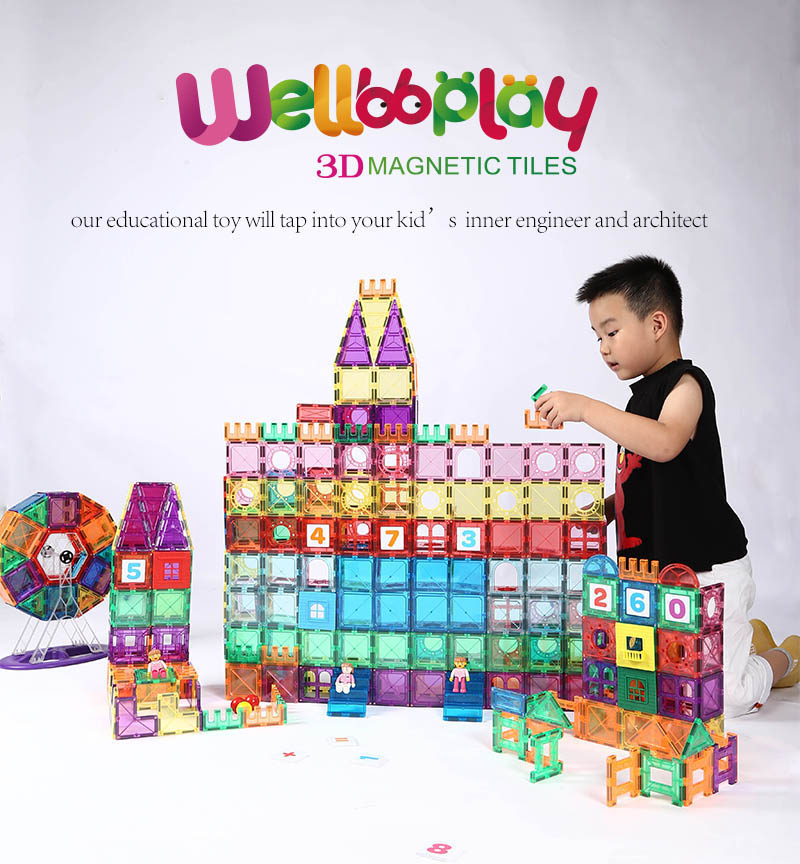 Magnetic Tiles Set