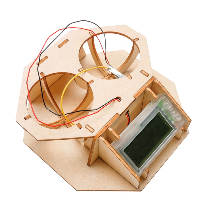Physics and Chemistry Lesson Use Make DIY Lemon Powered Clock School Kids Science Physics Experiment Kit Diy Science Toys 2024