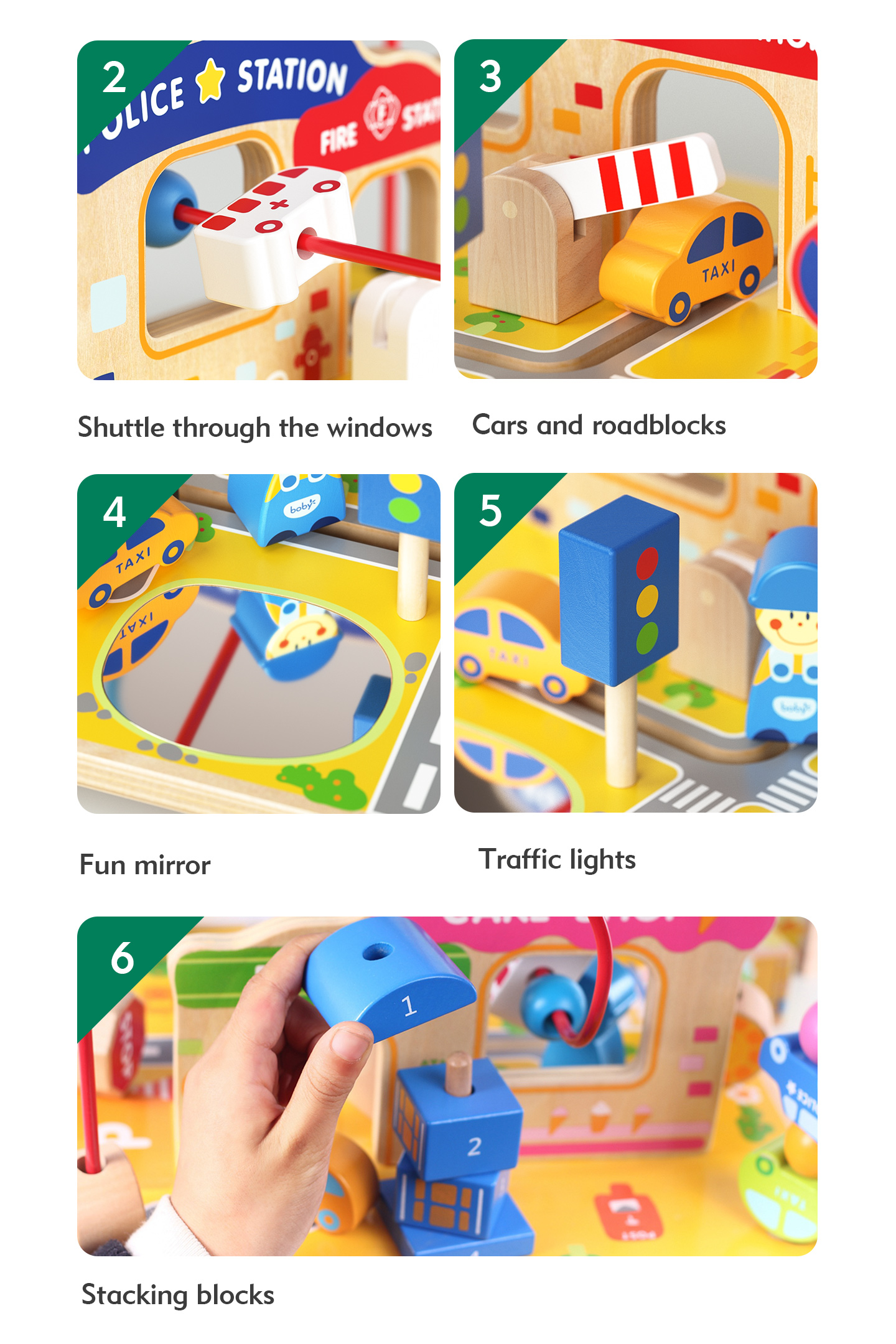 Wooden Montessori Educational Toys