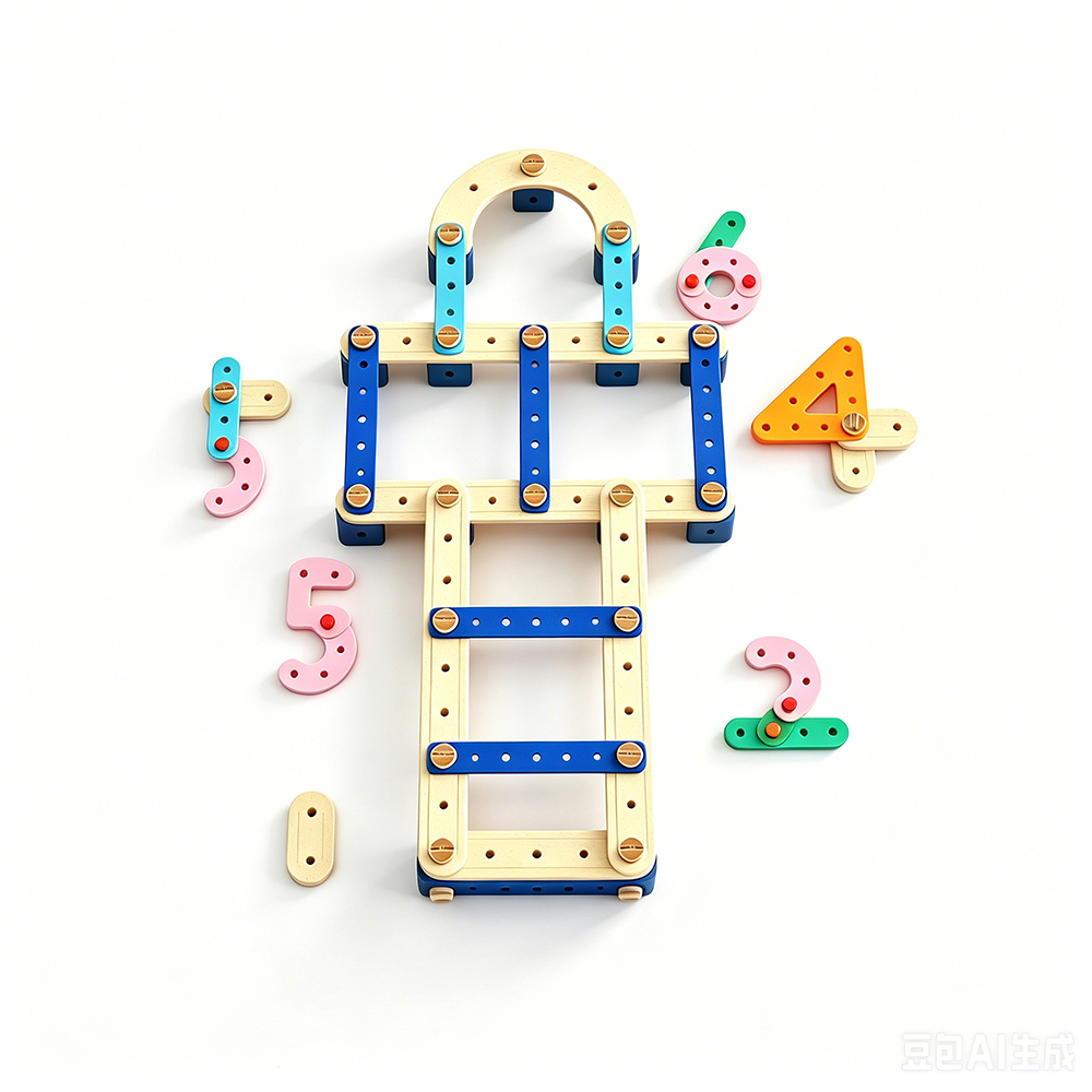 Child Safe Wooden Twist Build Set Multi Model STEM Learning Toy to Enhance Fine Motor Skills and Problem Solving
