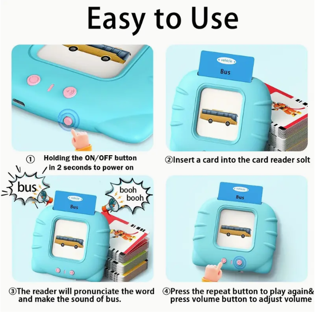 Flash card machine 7