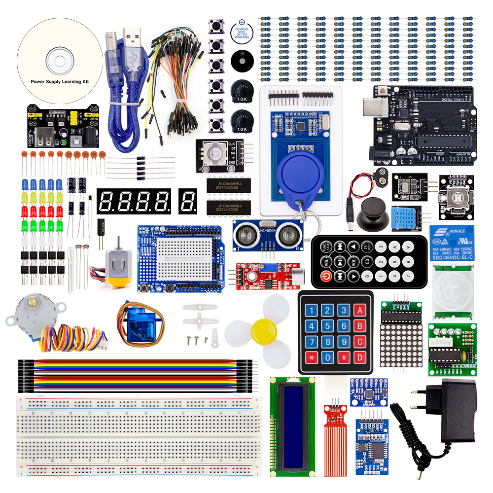 Robotlinking Project The Most Complete Ultimate Starter Kit With TUTORIAL Compatible With Arduino IDE