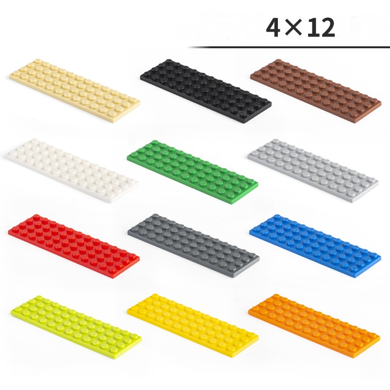 No.3032 3033 3029 3035 3036 MOC Plastic DIY Block Set STEM Educational Kids Games 4X6 4X8 4X12 6X8 6X10 Plate Bulk Toy Model Toy