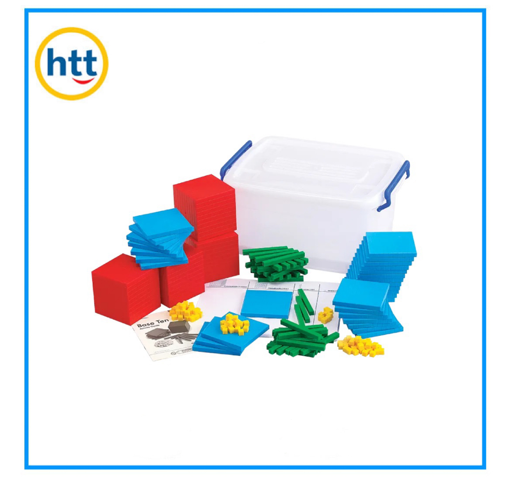 Mathematics Learning Toys Base Ten Blocks